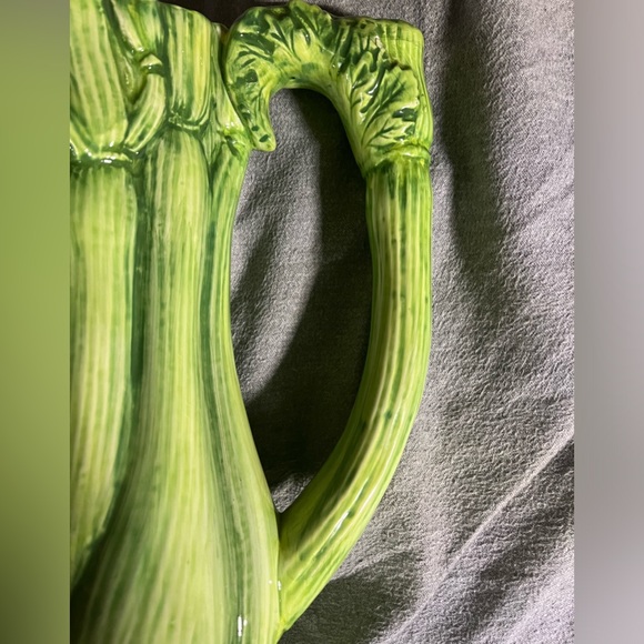 SOLD department 56 celery pitcher cottagecore vintage - Picture 5 of 11